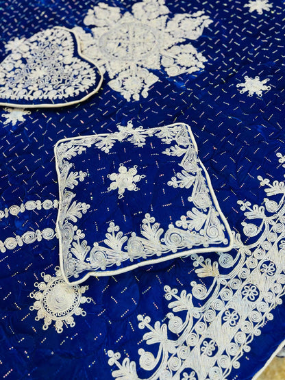 Bedding Layers Royal Blue Bedsheet Set img 04