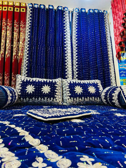 Bedding Layers Royal Blue Bedsheet Set img 05